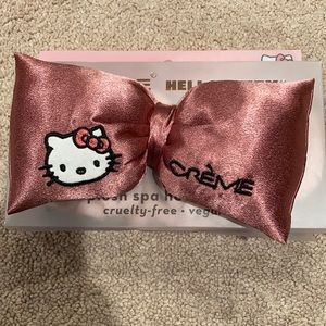 NWT Hello Kitty Plush Spa Headband